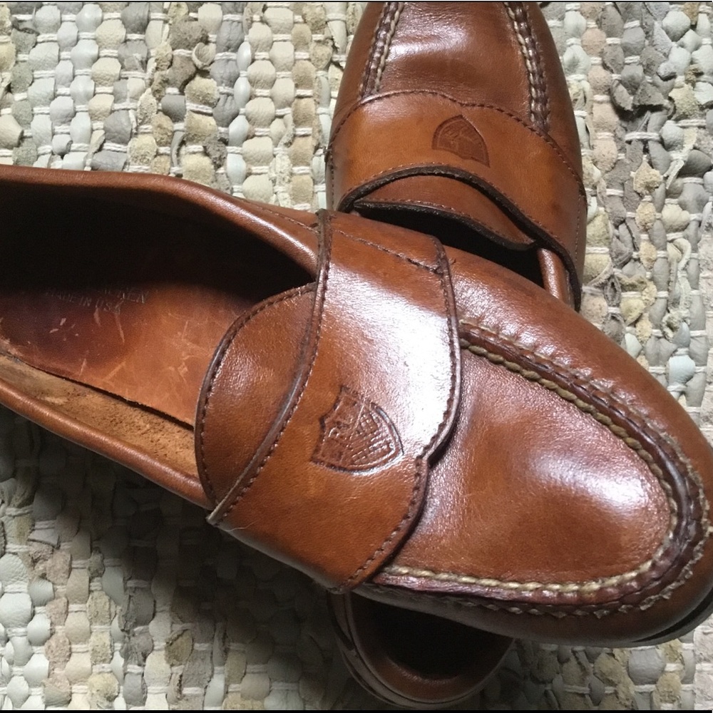 Vintage Leather Ralph Lauren Loafers